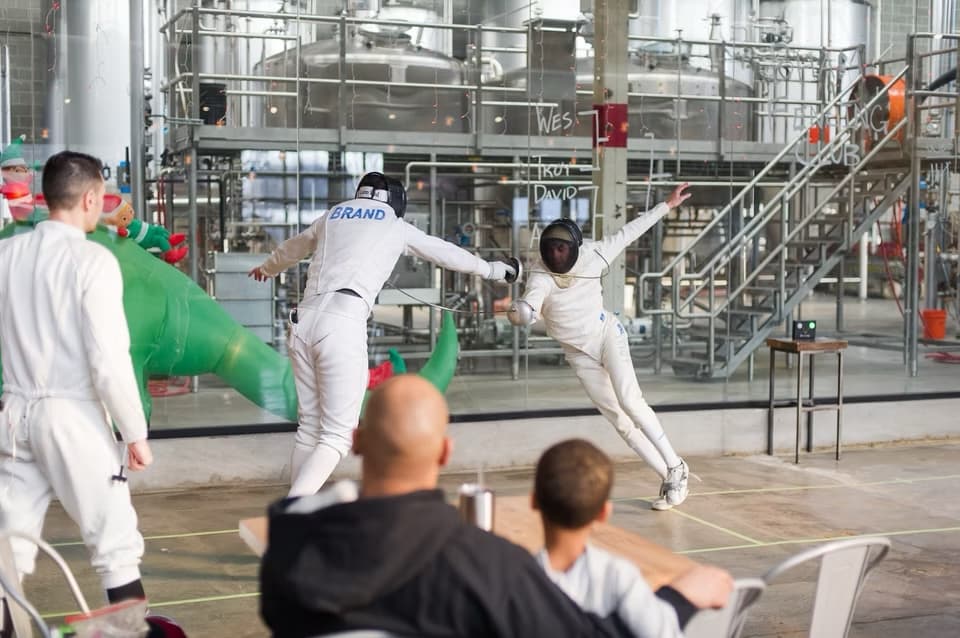 Birmingham Fencing Academy class